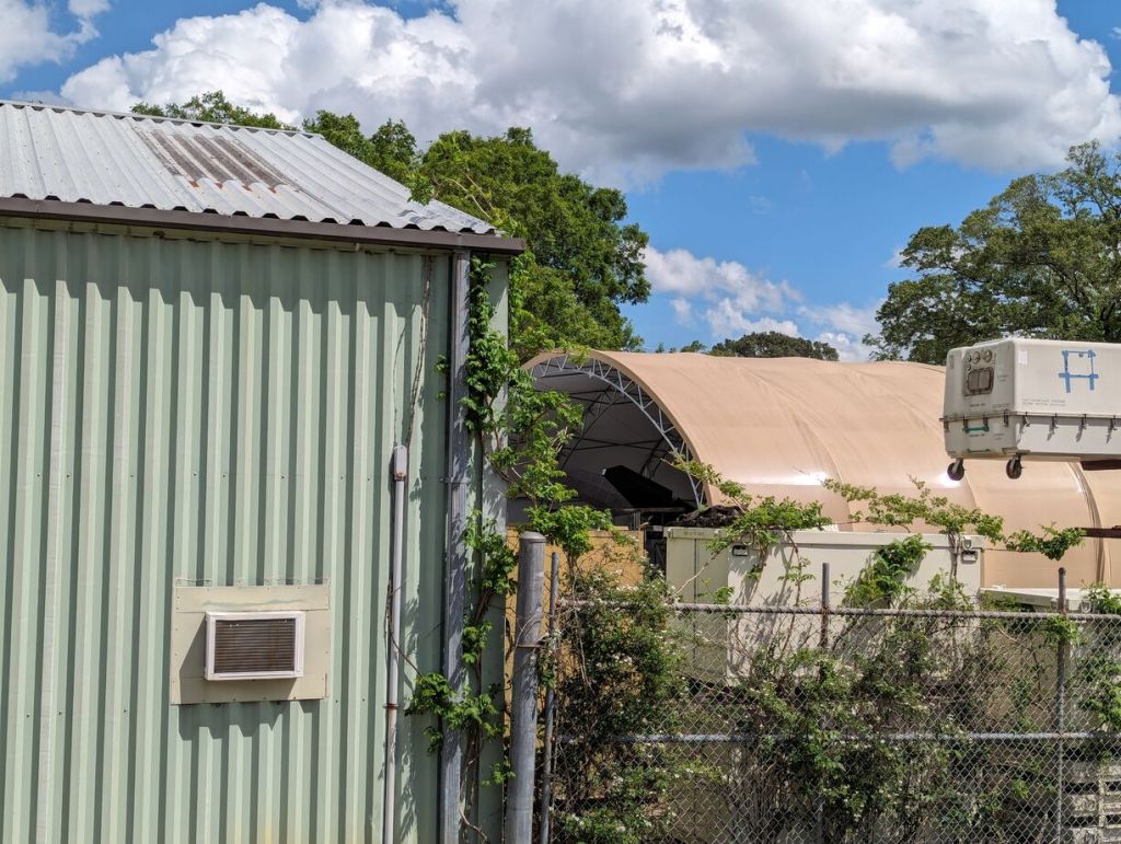 Is that a Lockheed F-117 Nighthawk ruddervator?, Museum of Aviation, Robins Air Force Base, Warner Robins, GA.