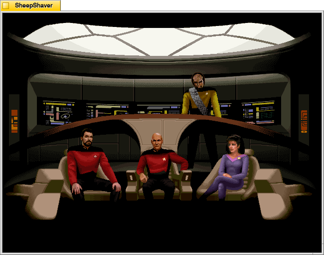After Dark - Star Trek: The Next Generation screensaver, Encounters.