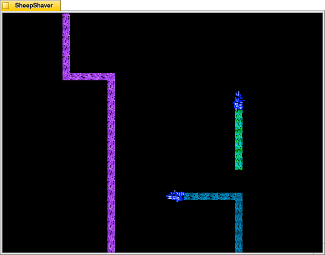 After Dark - Star Trek: The Next Generation screensaver, Nanites.