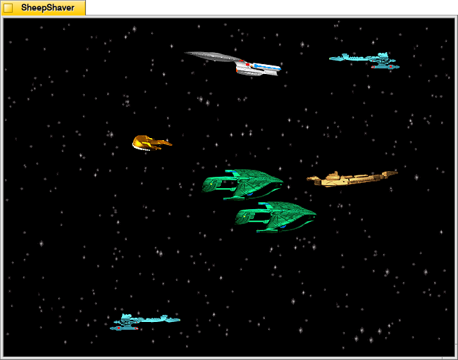 After Dark - Star Trek: The Next Generation screensaver, Starbase.