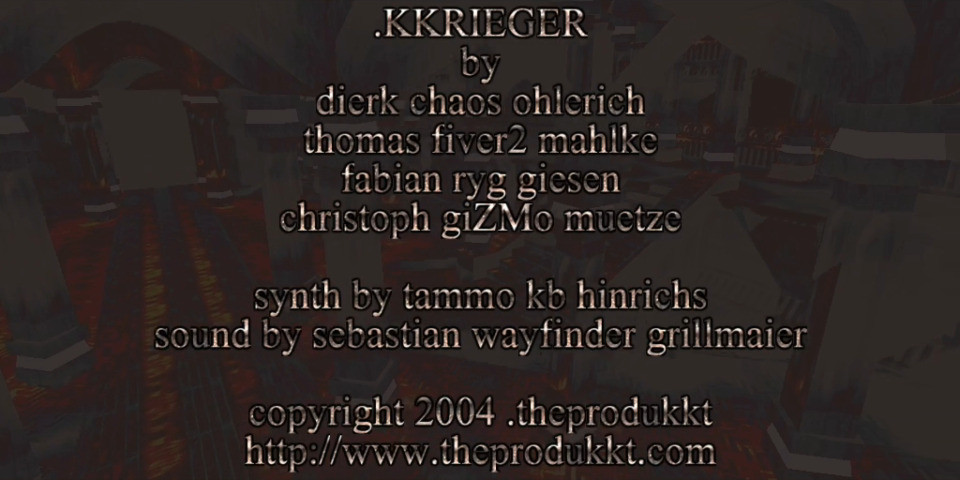 kkrieger game screen