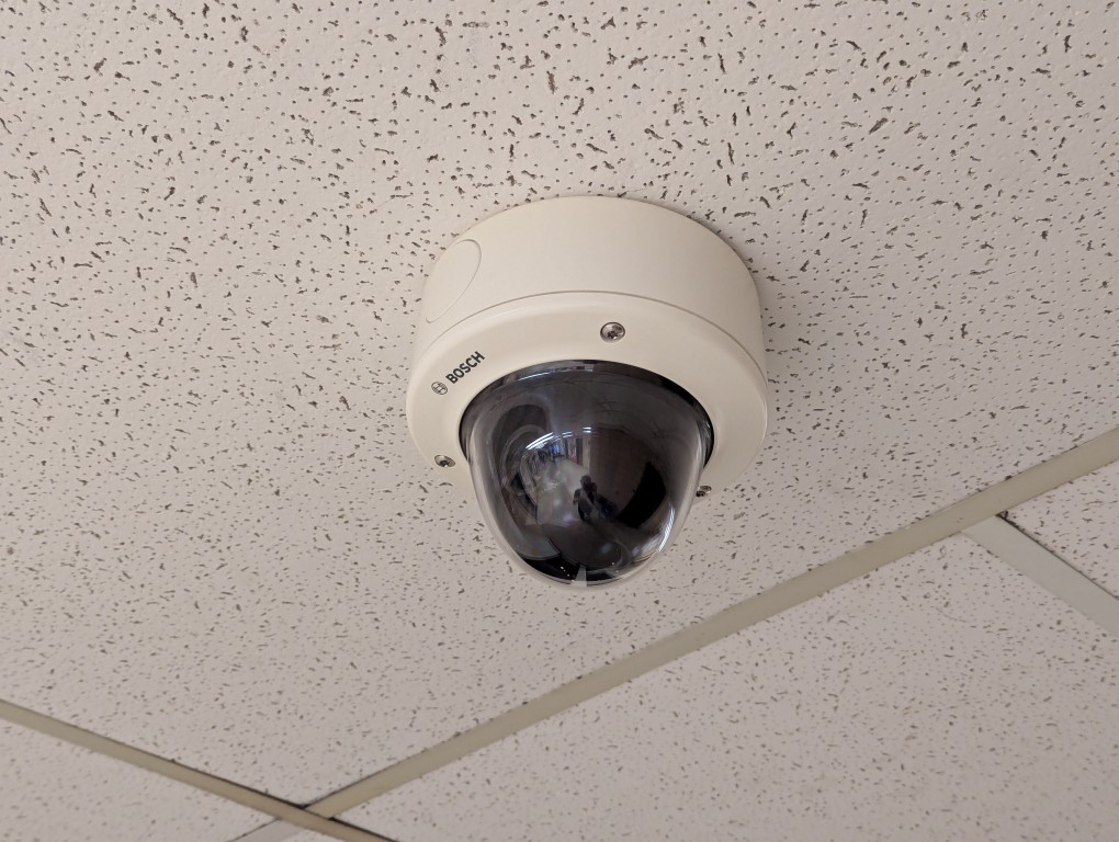 ceiling mounted surveillance camera