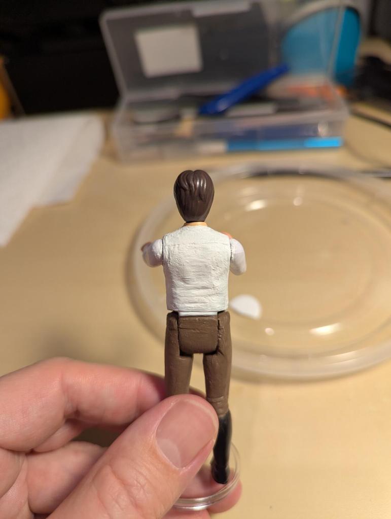 Custom Kenner "Big Head" Han Solo After Being Freed from Carbonite in ROTJ