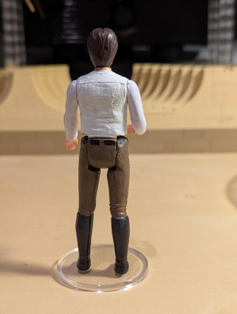 Custom Kenner "Big Head" Han Solo After Being Freed from Carbonite in ROTJ