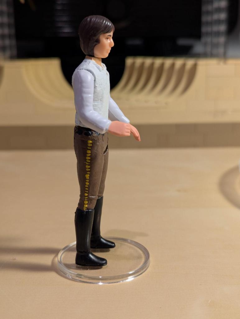 Custom Kenner "Big Head" Han Solo After Being Freed from Carbonite in ROTJ