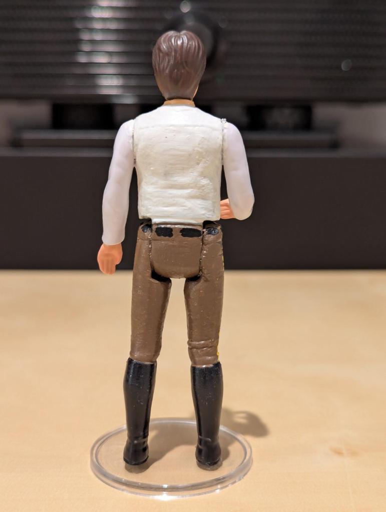 Custom Kenner "Big Head" Han Solo After Being Freed from Carbonite in ROTJ